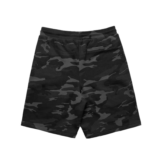 Get Your Sloppy On - Black Camo Shorts