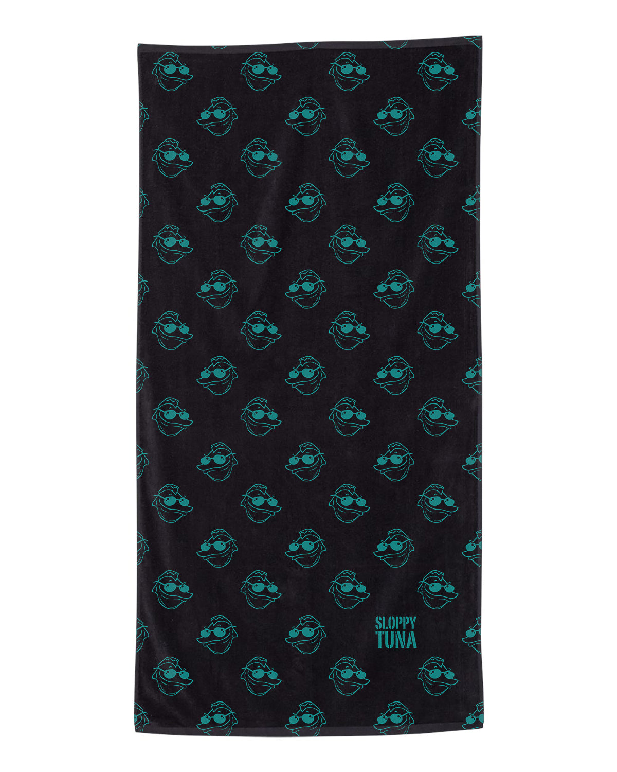 Sloppy Tuna Monogram Beach Towel image 0