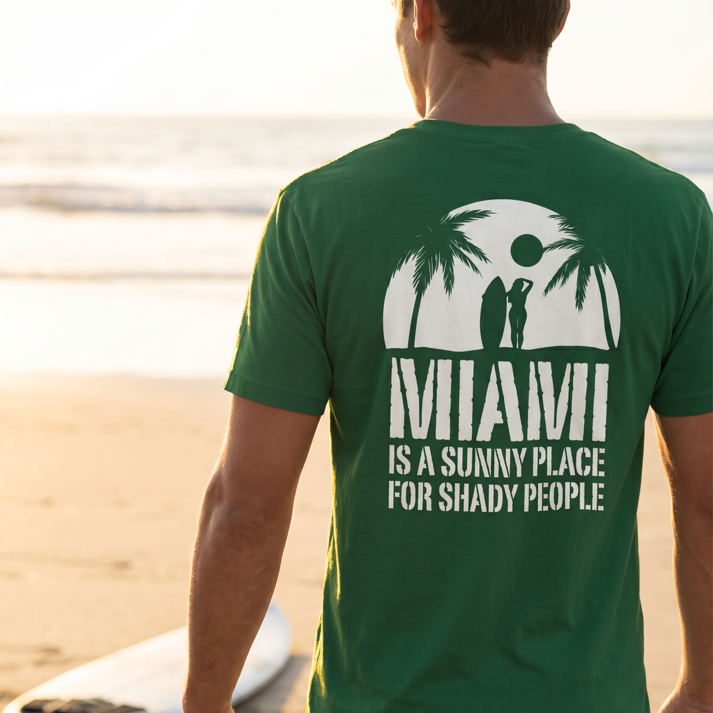 Miami is a Sunny Place for Shady People Tee