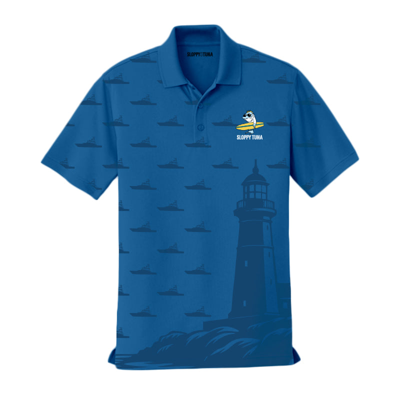 Sloppy Tuna Montauk Point Golf Shirt