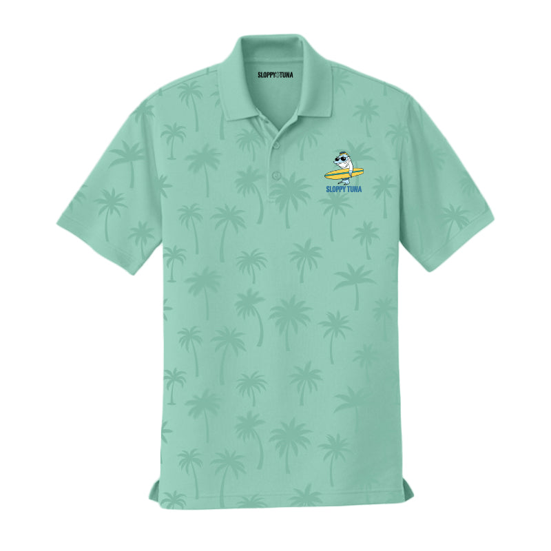 Sloppy Tuna Palm Club Golf Shirt
