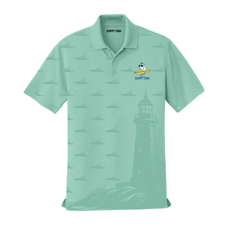 Sloppy Tuna Montauk Point Golf Shirt