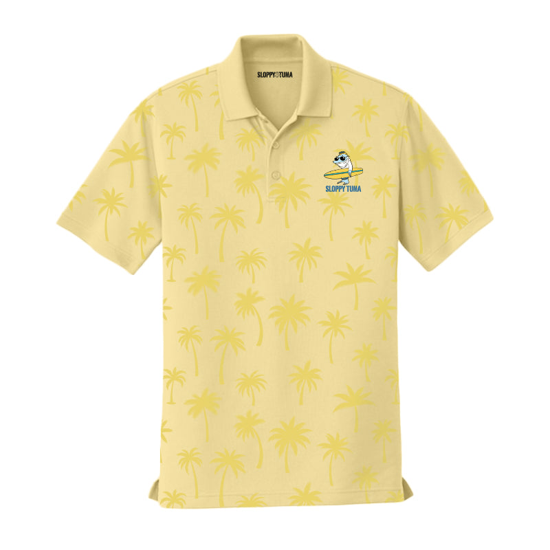 Sloppy Tuna Palm Club Golf Shirt