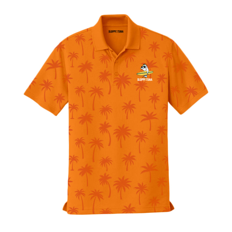 Sloppy Tuna Palm Club Golf Shirt