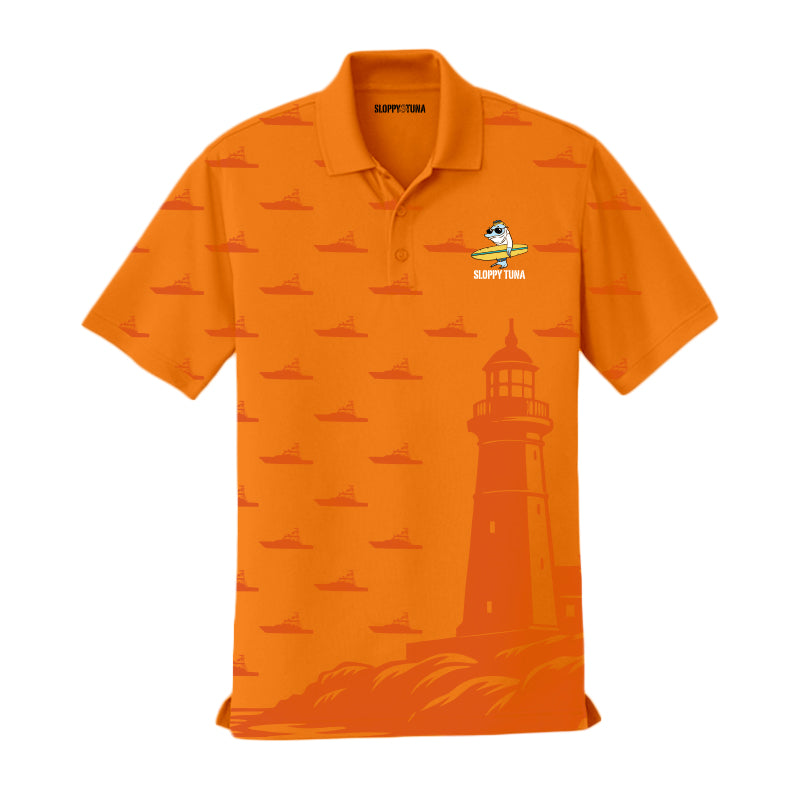 Sloppy Tuna Montauk Point Golf Shirt