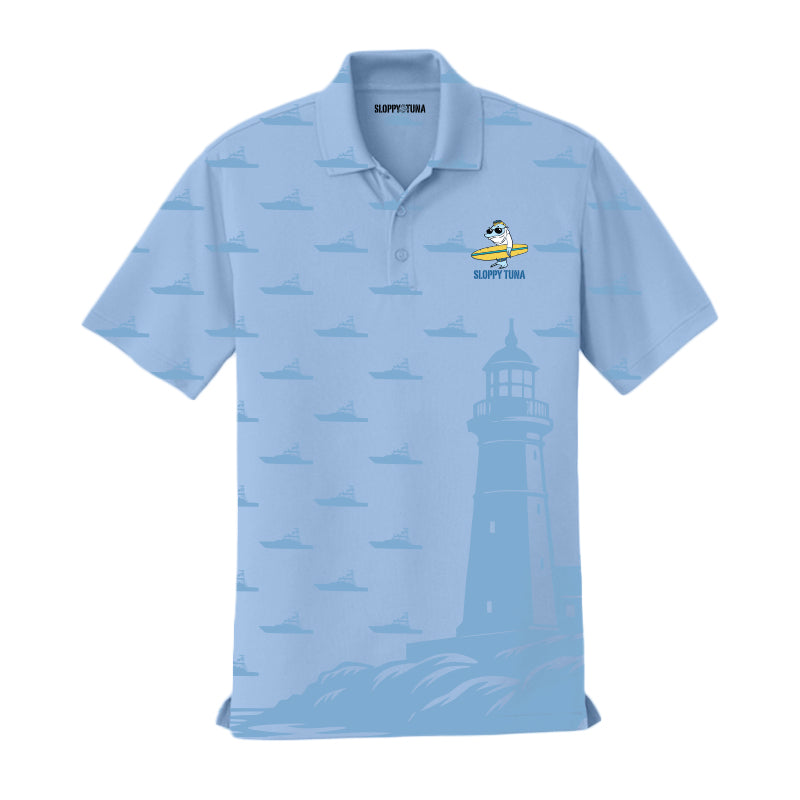 Sloppy Tuna Montauk Point Golf Shirt