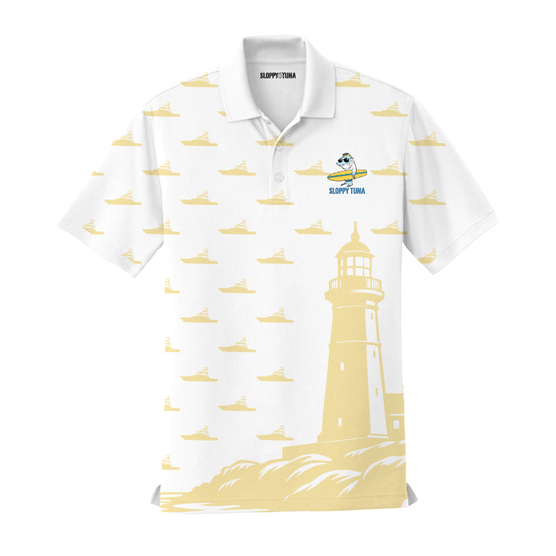 Sloppy Tuna Montauk Point Golf Shirt