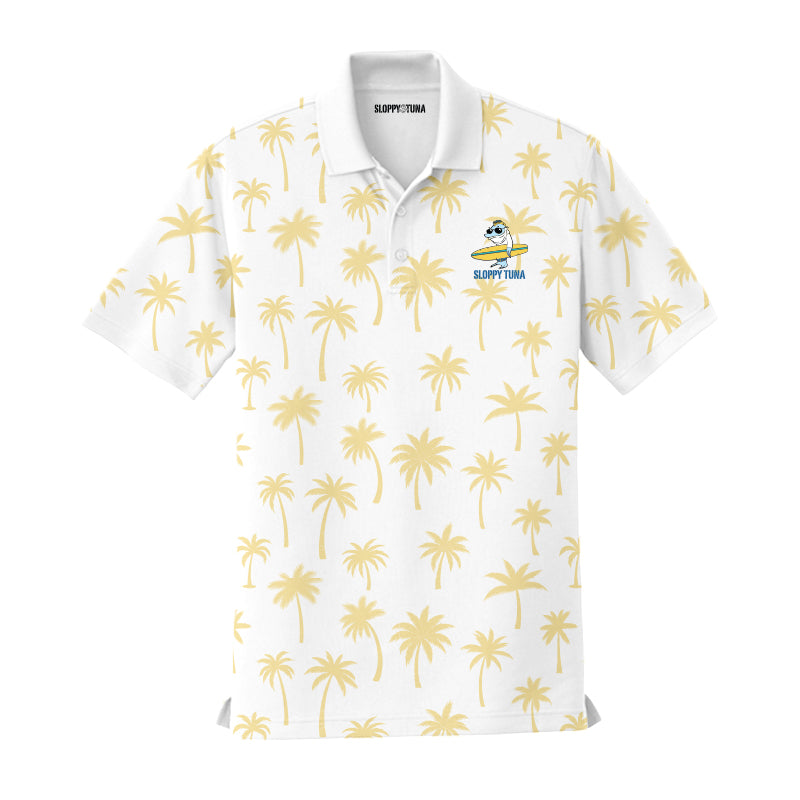 Sloppy Tuna Palm Club Golf Shirt